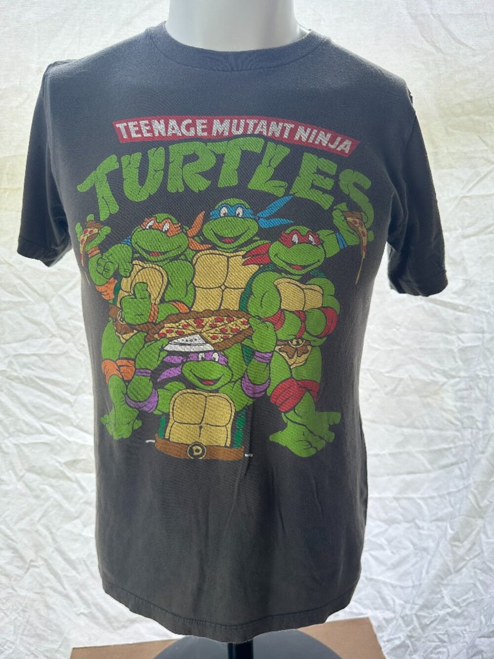 Teenage Mutant Ninja Turtles TMNT Men's Dark Green Shirt Small Cotton